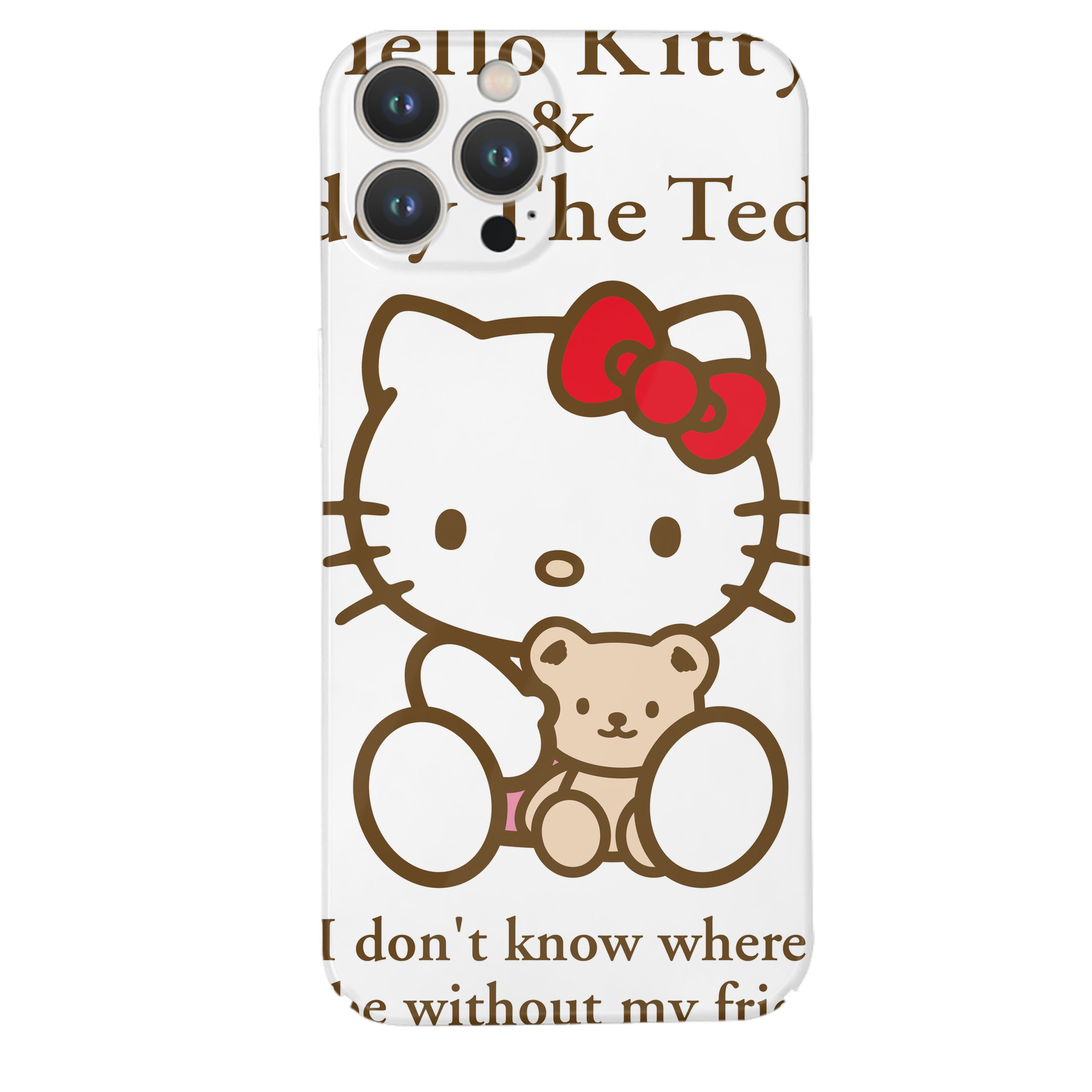 （画像用） Hello Kitty ハローキティ 【iPhone 14シリーズ対応】ハードケース